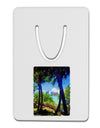 Tropical Skyline Aluminum Paper Clip Bookmark-Bookmark-TooLoud-White-Davson Sales