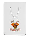 My 1st Thanksgiving Aluminum Paper Clip Bookmark-Bookmark-TooLoud-White-Davson Sales