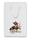 Sagittarius Color Illustration Aluminum Paper Clip Bookmark-Bookmark-TooLoud-White-Davson Sales