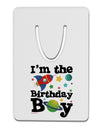 I'm the Birthday Boy - Outer Space Design Aluminum Paper Clip Bookmark by TooLoud-Bookmark-TooLoud-White-Davson Sales