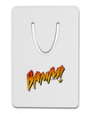 Onomatopoeia BAMM Aluminum Paper Clip Bookmark-Bookmark-TooLoud-White-Davson Sales