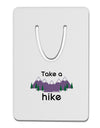 Take a Hike Aluminum Paper Clip Bookmark-Bookmark-TooLoud-Davson Sales
