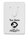 Personalized Cabin 10 Aphrodite Aluminum Paper Clip Bookmark-Bookmark-TooLoud-White-Davson Sales