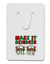 Make It Reindeer Aluminum Paper Clip Bookmark-Bookmark-TooLoud-White-Davson Sales