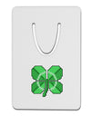 Pixel Four Leaf Clover Aluminum Paper Clip Bookmark-Bookmark-TooLoud-White-Davson Sales