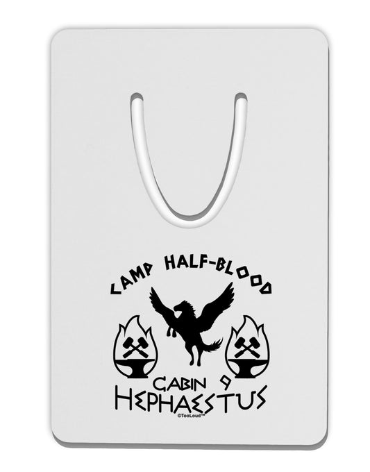 Cabin 9 Hephaestus Half Blood Aluminum Paper Clip Bookmark-Bookmark-TooLoud-White-Davson Sales