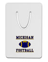 Michigan Football Aluminum Paper Clip Bookmark by TooLoud-TooLoud-White-Davson Sales