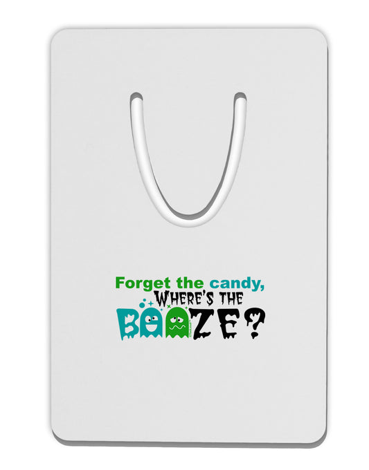 Where's The Booze Aluminum Paper Clip Bookmark-Bookmark-TooLoud-White-Davson Sales