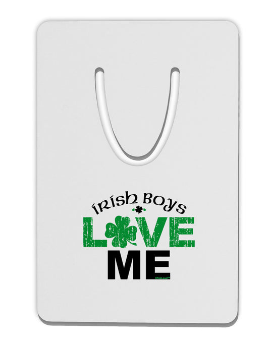 Irish Boys Love Me Aluminum Paper Clip Bookmark-Bookmark-TooLoud-White-Davson Sales