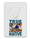 True Native American Aluminum Paper Clip Bookmark-Bookmark-TooLoud-White-Davson Sales