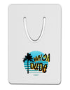 Whoa Dude Aluminum Paper Clip Bookmark by TooLoud-Bookmark-TooLoud-White-Davson Sales