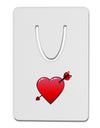 Shot Through the Heart Cute Aluminum Paper Clip Bookmark by TooLoud-Bookmark-TooLoud-White-Davson Sales