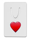 Cute Cartoon Heart Aluminum Paper Clip Bookmark by TooLoud-Bookmark-TooLoud-White-Davson Sales