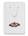 TooLoud Watercolor Monarch Butterfly Aluminum Paper Clip Bookmark-Bookmark-TooLoud-White-Davson Sales