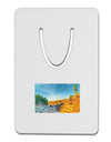 Castlewood Canyon Watercolor Aluminum Paper Clip Bookmark-Bookmark-TooLoud-White-Davson Sales