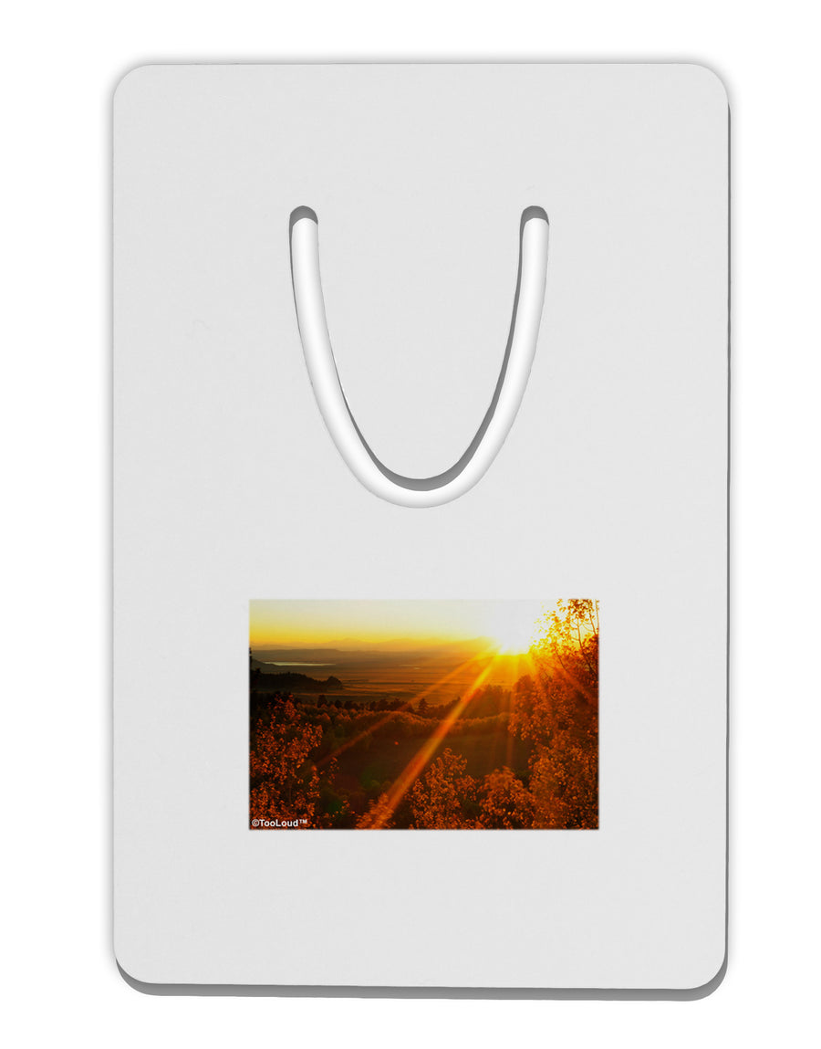 Colorado Sunset Aluminum Paper Clip Bookmark by TooLoud-Bookmark-TooLoud-White-Davson Sales