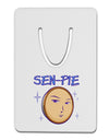 Sen-Pie Sama Kun San Chan Aluminum Paper Clip Bookmark-Bookmark-TooLoud-White-Davson Sales