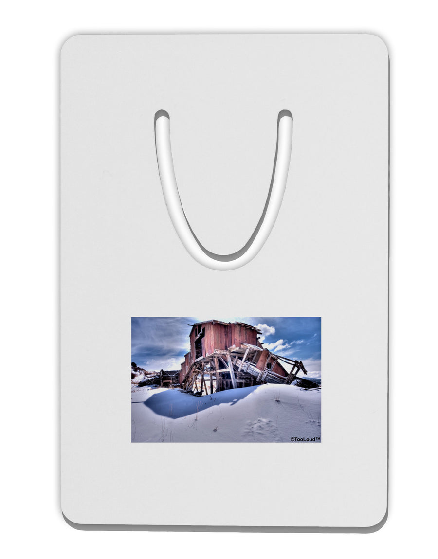 Victor Mines Colorado Aluminum Paper Clip Bookmark-Bookmark-TooLoud-White-Davson Sales