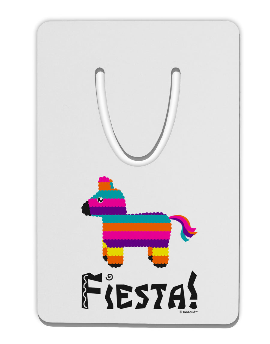 Colorful Pinata Design - Fiesta Aluminum Paper Clip Bookmark by TooLoud-Bookmark-TooLoud-White-Davson Sales