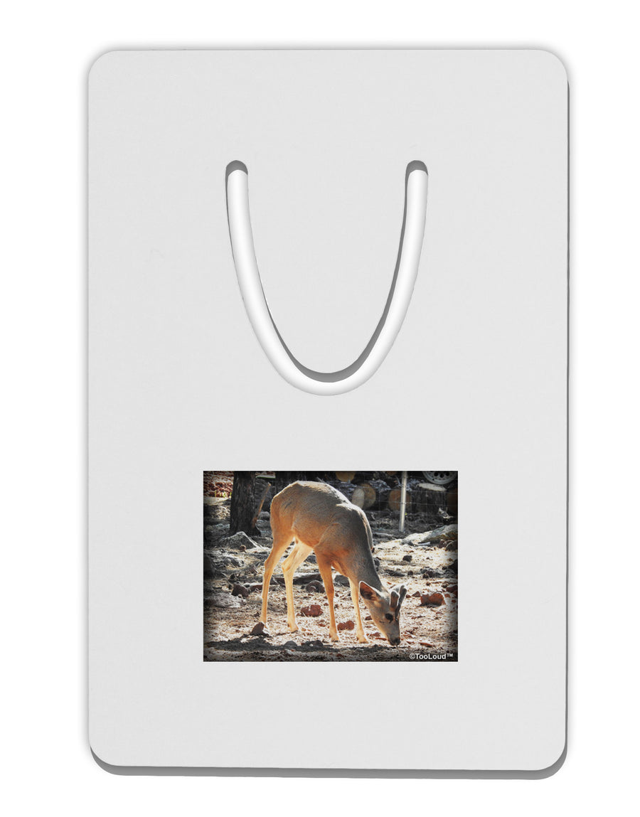 Little Buck Aluminum Paper Clip Bookmark-Bookmark-TooLoud-White-Davson Sales