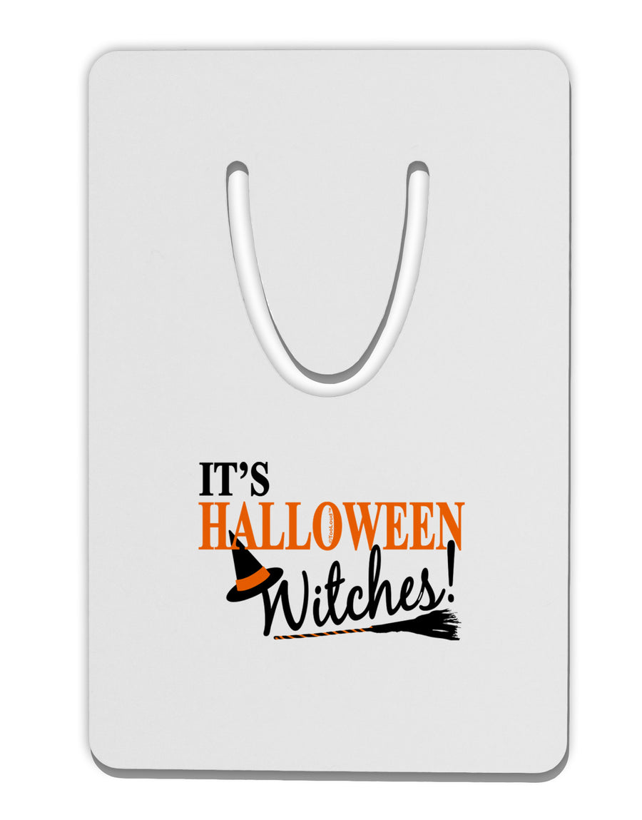 It's Halloween Witches Hat Aluminum Paper Clip Bookmark-Bookmark-TooLoud-White-Davson Sales