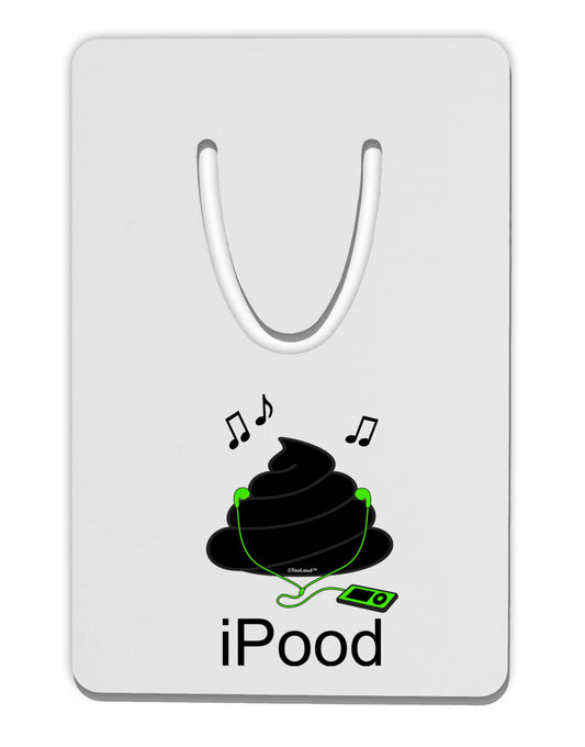 iPood Aluminum Paper Clip Bookmark-Bookmark-TooLoud-White-Davson Sales