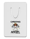 Christmas Angel Aluminum Paper Clip Bookmark-Bookmark-TooLoud-White-Davson Sales