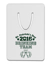 St Patricks Day Drinking Team Aluminum Paper Clip Bookmark-Bookmark-TooLoud-White-Davson Sales