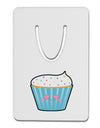 Cute Cupcake with Sprinkles - Heart Eyes Aluminum Paper Clip Bookmark by TooLoud-Bookmark-TooLoud-White-Davson Sales