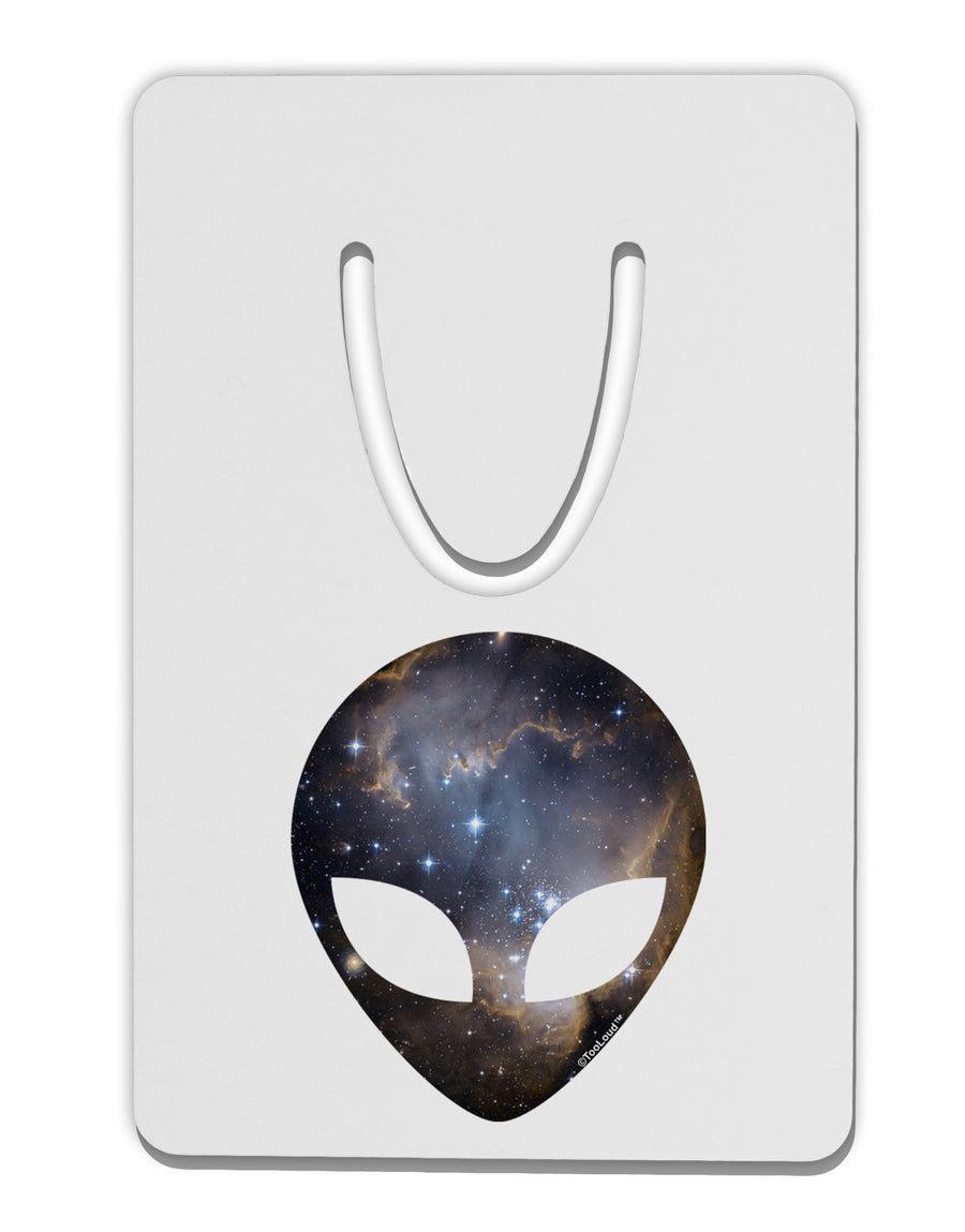 Extraterrestrial Face - Space #1 Aluminum Paper Clip Bookmark by TooLoud-Bookmark-TooLoud-White-Davson Sales