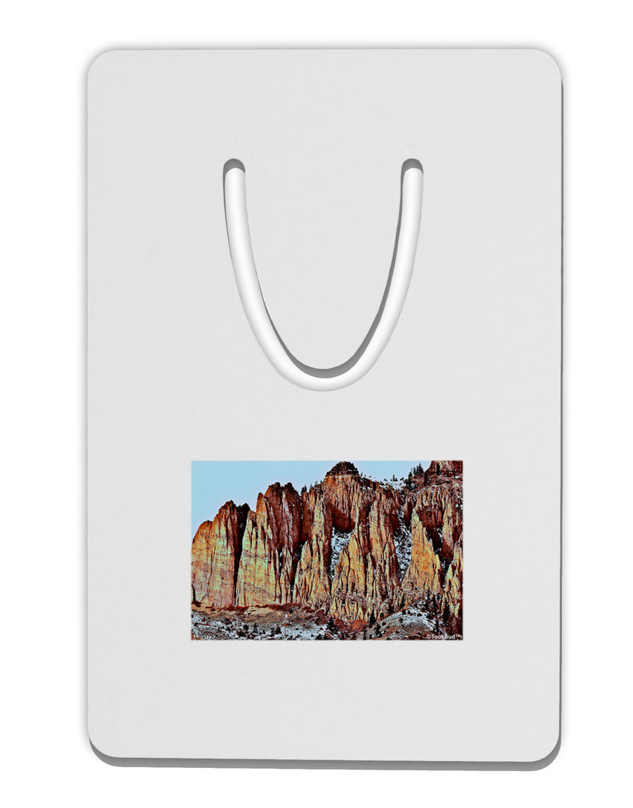 Colorado Mountain Spires Aluminum Paper Clip Bookmark by TooLoud-Bookmark-TooLoud-White-Davson Sales