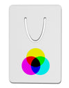 CMYK Color Model Aluminum Paper Clip Bookmark by TooLoud-Bookmark-TooLoud-White-Davson Sales