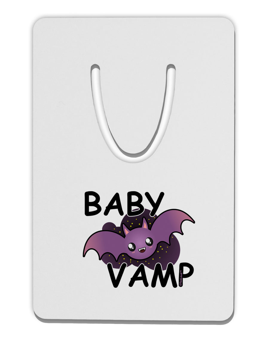 Baby Vamp Aluminum Paper Clip Bookmark by TooLoud-Bookmark-TooLoud-White-Davson Sales