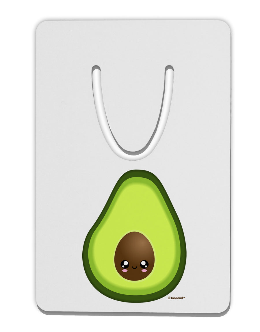 Cute Avocado Design Aluminum Paper Clip Bookmark-Bookmark-TooLoud-White-Davson Sales