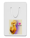 I Heart My Rooster Aluminum Paper Clip Bookmark-Bookmark-TooLoud-Davson Sales