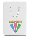 Girl Power Stripes Aluminum Paper Clip Bookmark by TooLoud-Bookmark-TooLoud-White-Davson Sales