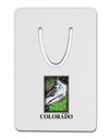 Colorado White River Text Aluminum Paper Clip Bookmark-Bookmark-TooLoud-White-Davson Sales