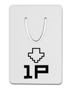 Player One Couples Design Aluminum Paper Clip Bookmark-Bookmark-TooLoud-White-Davson Sales