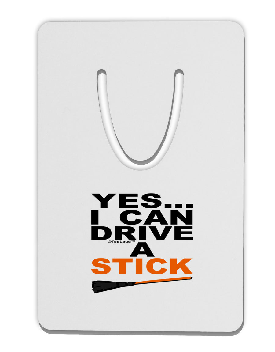 Drive Stick Orange Aluminum Paper Clip Bookmark-Bookmark-TooLoud-White-Davson Sales