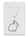 Cute Bunny Rabbit Easter Aluminum Paper Clip Bookmark-Bookmark-TooLoud-White-Davson Sales