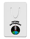 Future Astronaut Color Aluminum Paper Clip Bookmark-Bookmark-TooLoud-White-Davson Sales