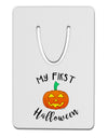 My First Halloween Aluminum Paper Clip Bookmark by TooLoud-Bookmark-TooLoud-White-Davson Sales