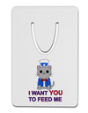 Patriotic Cat I Want You Aluminum Paper Clip Bookmark by TooLoud-Bookmark-TooLoud-White-Davson Sales