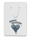 Heart Breaker Manly Aluminum Paper Clip Bookmark by TooLoud-TooLoud-White-Davson Sales