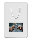 Two Bighorn Rams Aluminum Paper Clip Bookmark-Bookmark-TooLoud-White-Davson Sales