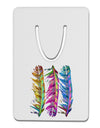 Magic Feathers Aluminum Paper Clip Bookmark-Bookmark-TooLoud-White-Davson Sales