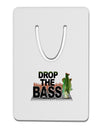 Drop The Bass Fish Aluminum Paper Clip Bookmark-Bookmark-TooLoud-White-Davson Sales