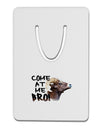 Come At Me Bro Big Horn Aluminum Paper Clip Bookmark-Bookmark-TooLoud-White-Davson Sales