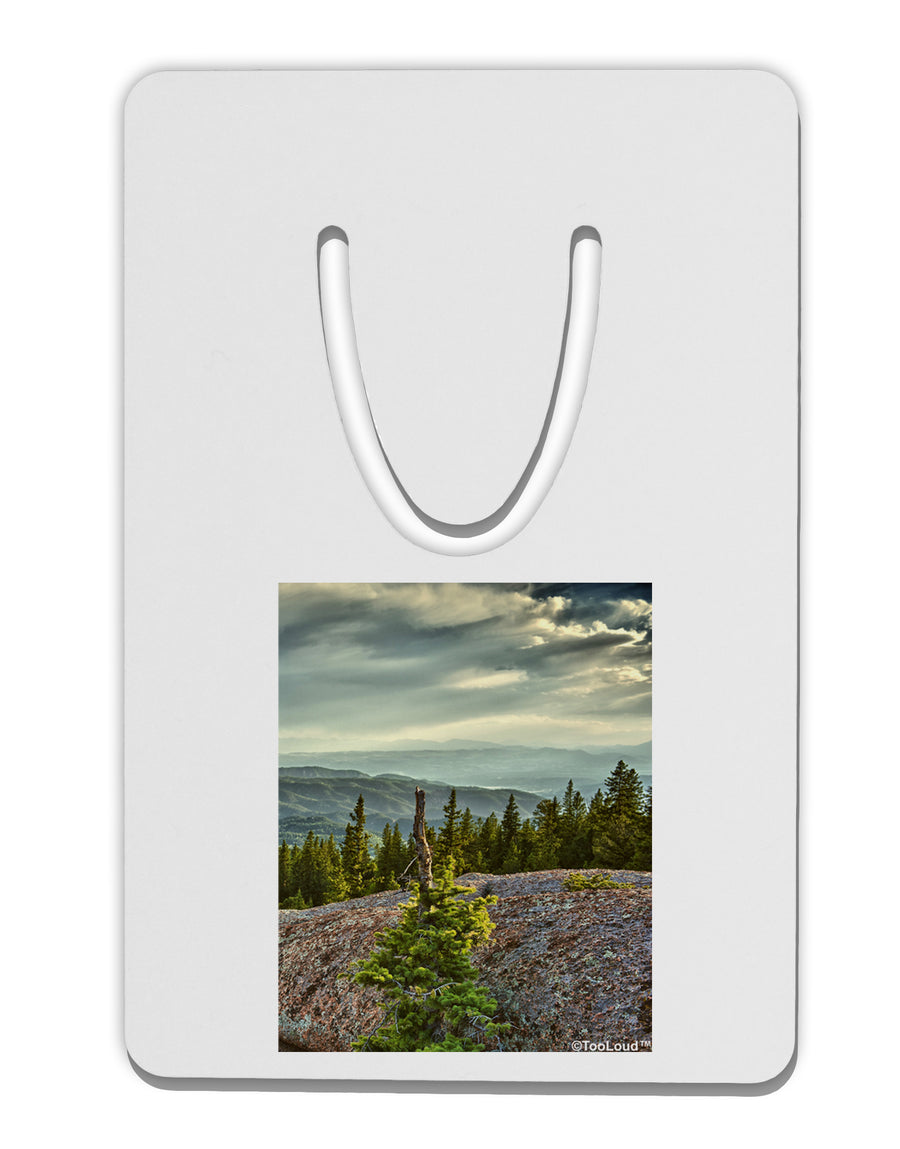 Nature Photography - Pine Kingdom Aluminum Paper Clip Bookmark by TooLoud-TooLoud-White-Davson Sales