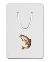 Rainbow Trout Aluminum Paper Clip Bookmark-Bookmark-TooLoud-White-Davson Sales